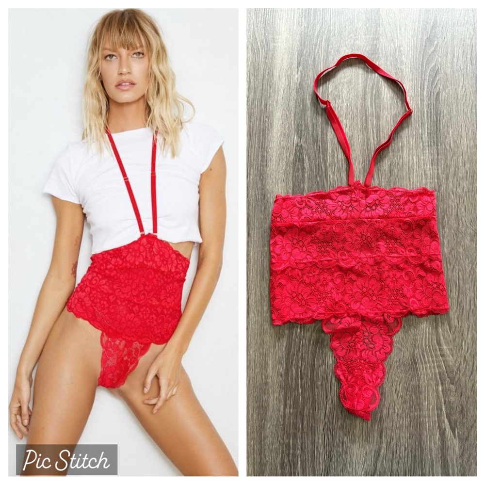 NEW! We are HAH high waist suspender panties